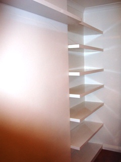 sprayed wardrobes and furniture