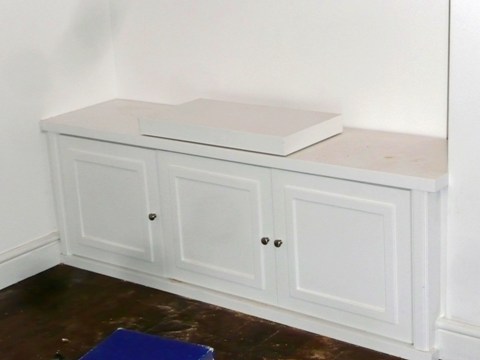custom house shelves